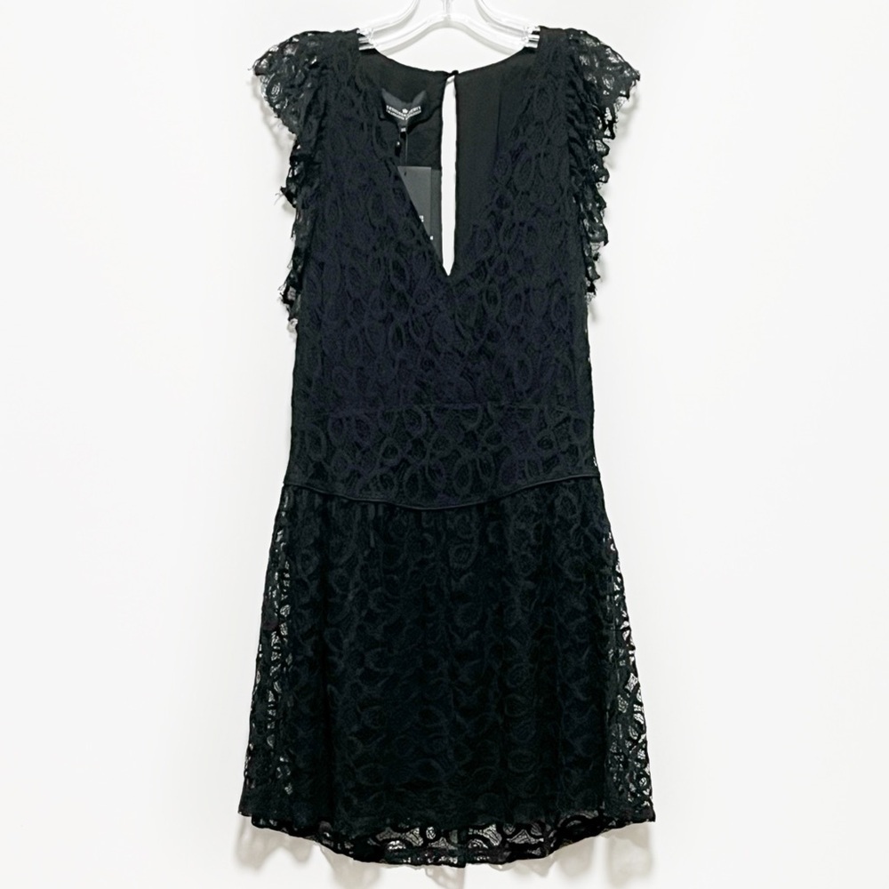 Designers Remix Charlotte Eskildsen Elegant Avelaine black lace fun flirty dress - Picture 12 of 15